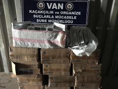 Van’da 7 bin 500 paket kaçak sigara ele geçirildi